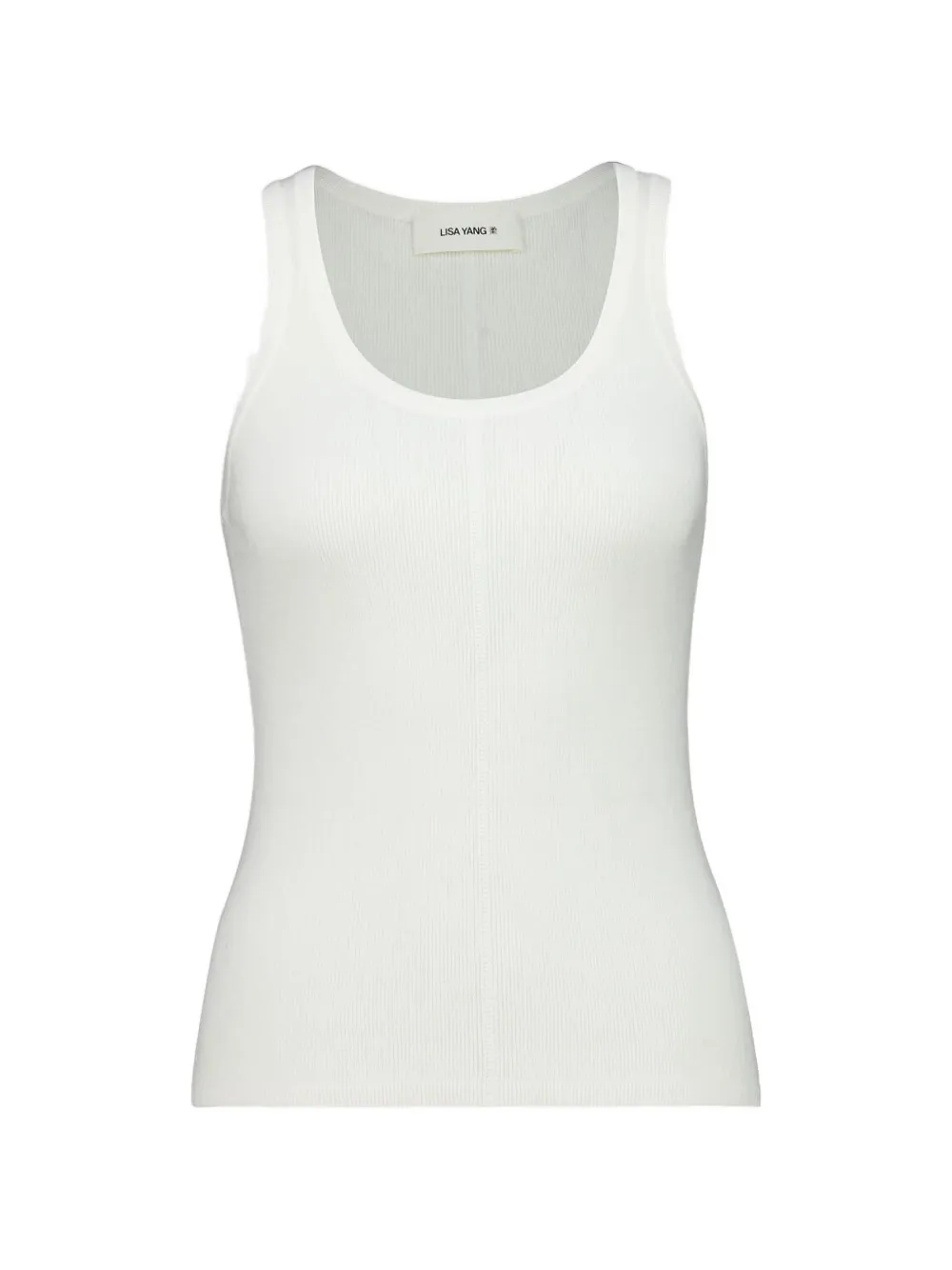 Lisa Yang Meng sleeveless tank top - Bianco