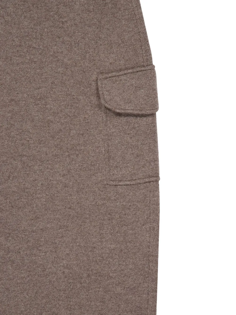 Lisa Yang Azaria cargo gebreide broek Bruin