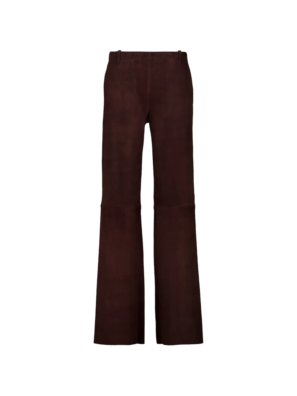 Stouls Oswald suede trousers - Marrone