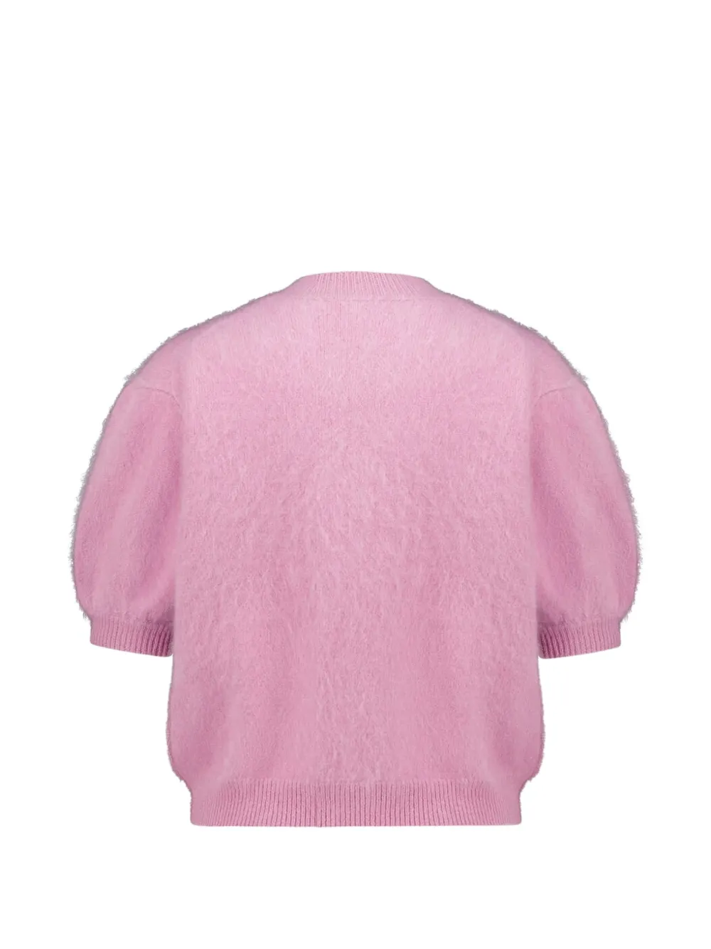 Lisa Yang Juniper gebreide trui met korte mouwen Roze