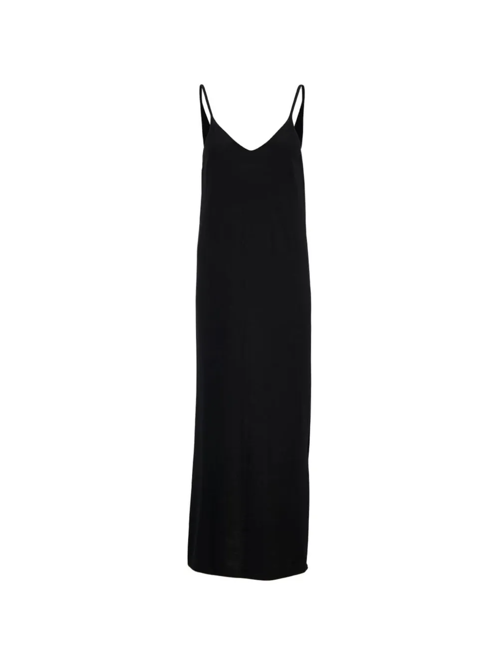Lisa Yang Albina V-neck maxi dress - Nero