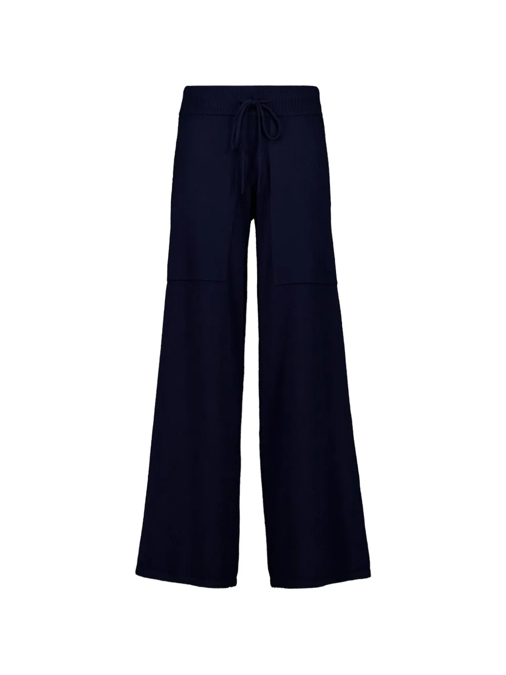 Lisa Yang Omi straight-leg knitted trousers - Blu