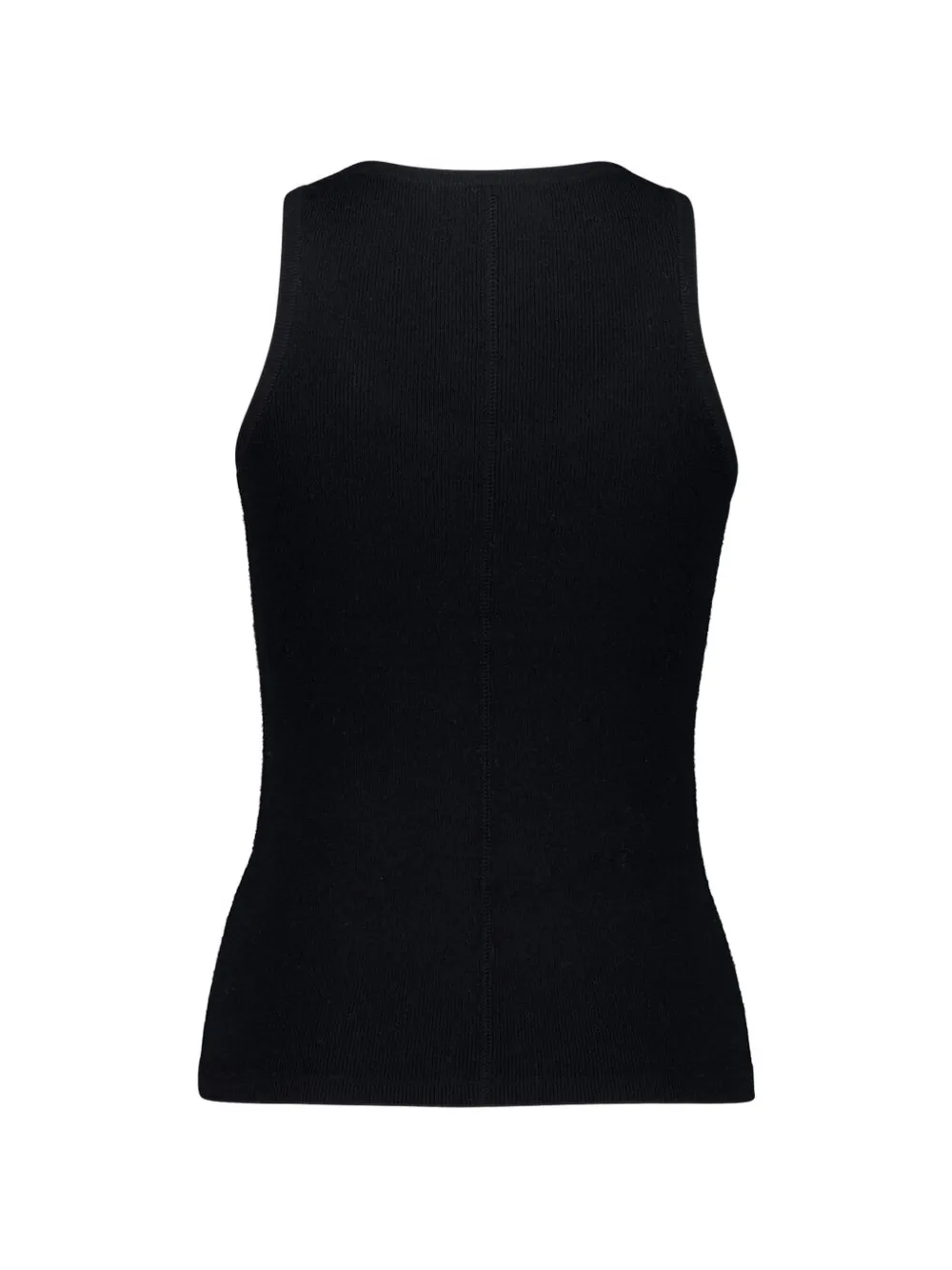 Lisa Yang Meng mouwloze tanktop Zwart