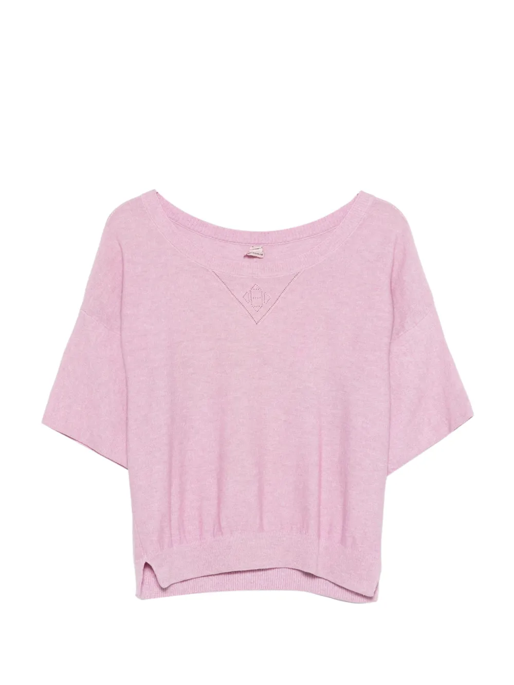 Hermès Pre-Owned Maglione a maniche corte anni 2010 - Rosa