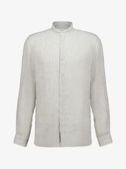 Boglioli striped long-sleeve shirt
