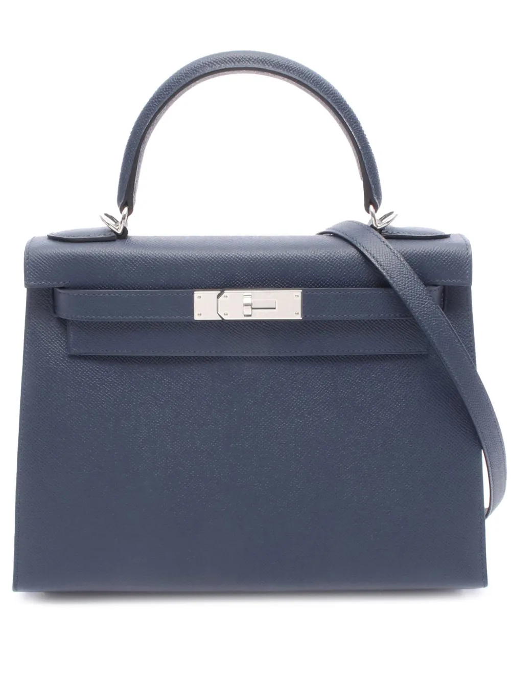 Hermès Pre-Owned 2025 Epsom Kelly II Sellier 28 handbag - Blue