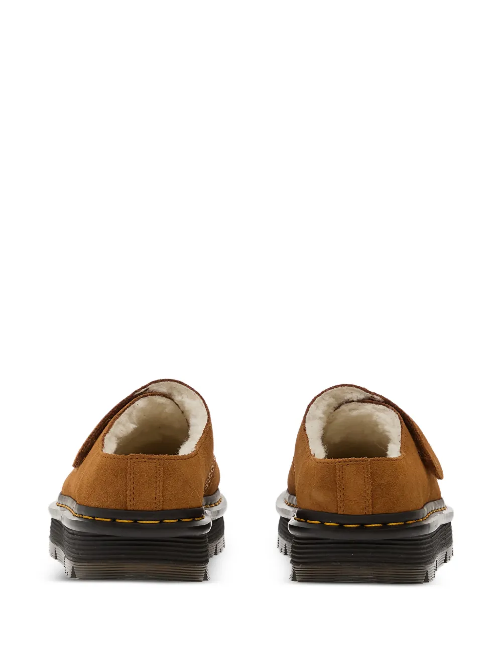  Dr. Martens Platform-heel Mules - Brown 