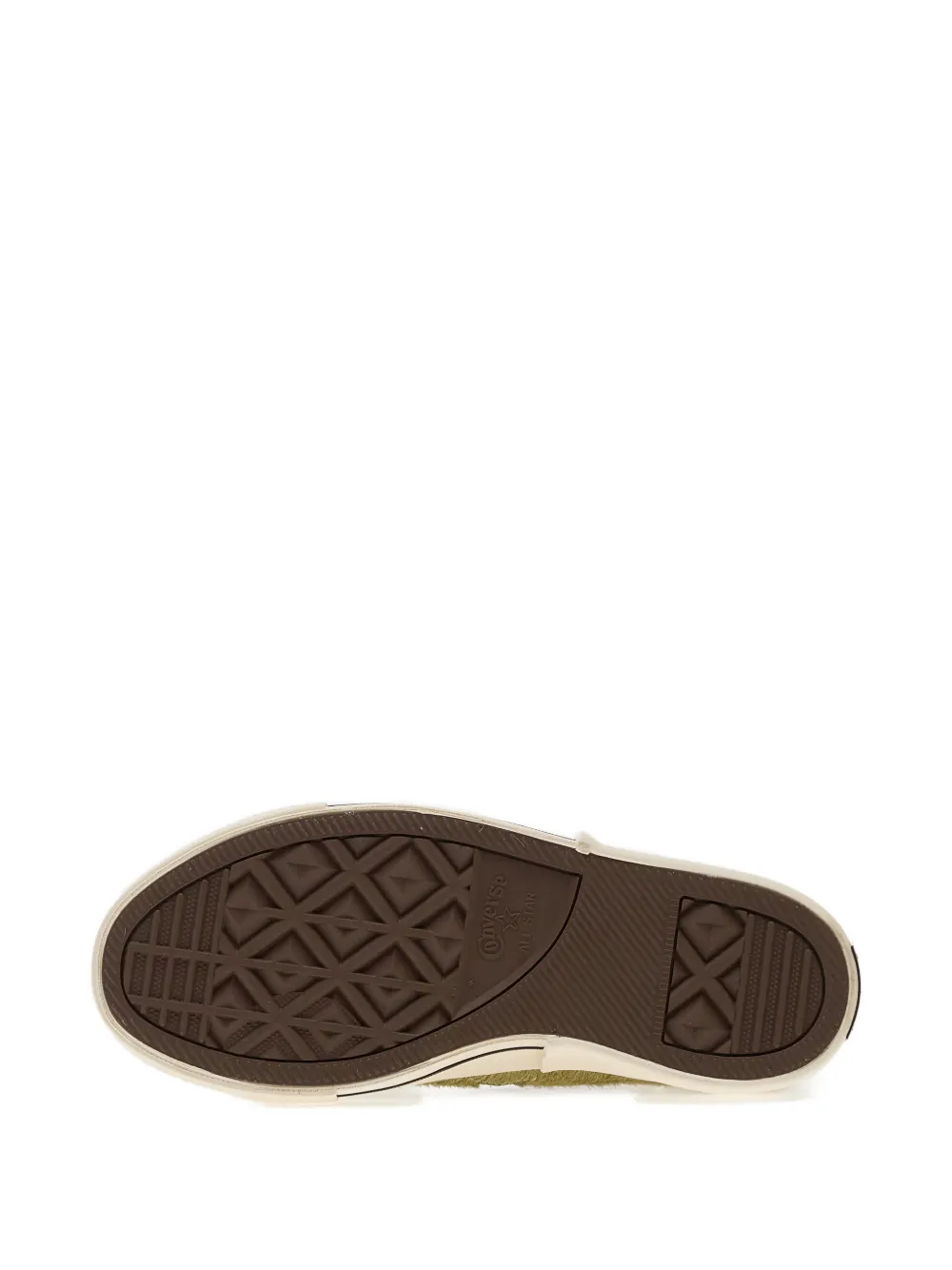 Rick Owens DRKSHDW x Converse star-patch sneakers Groen