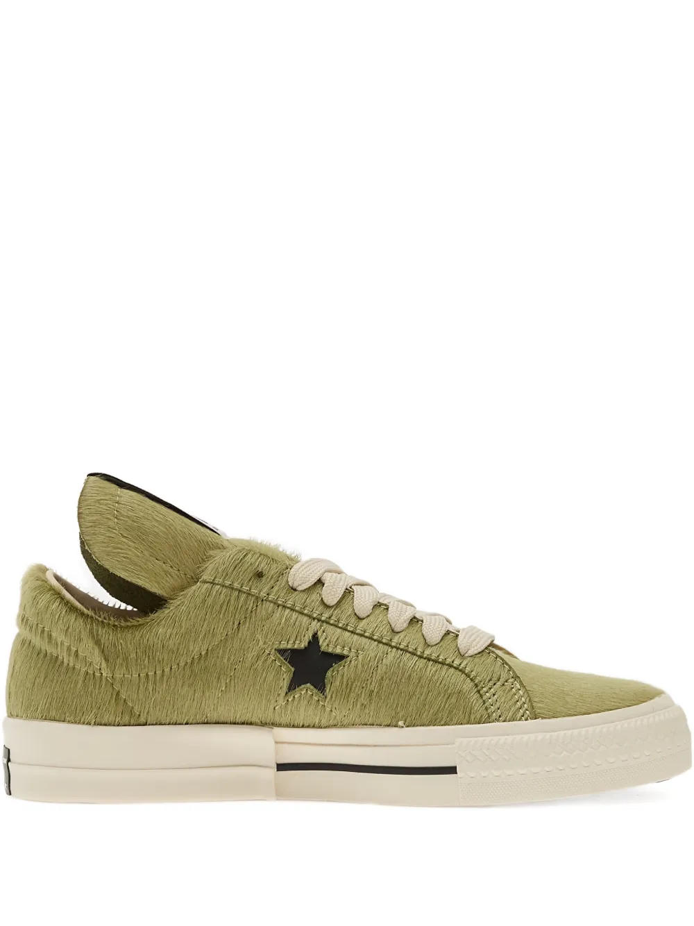 Rick Owens DRKSHDW x Converse star-patch sneakers | Green | Image 1