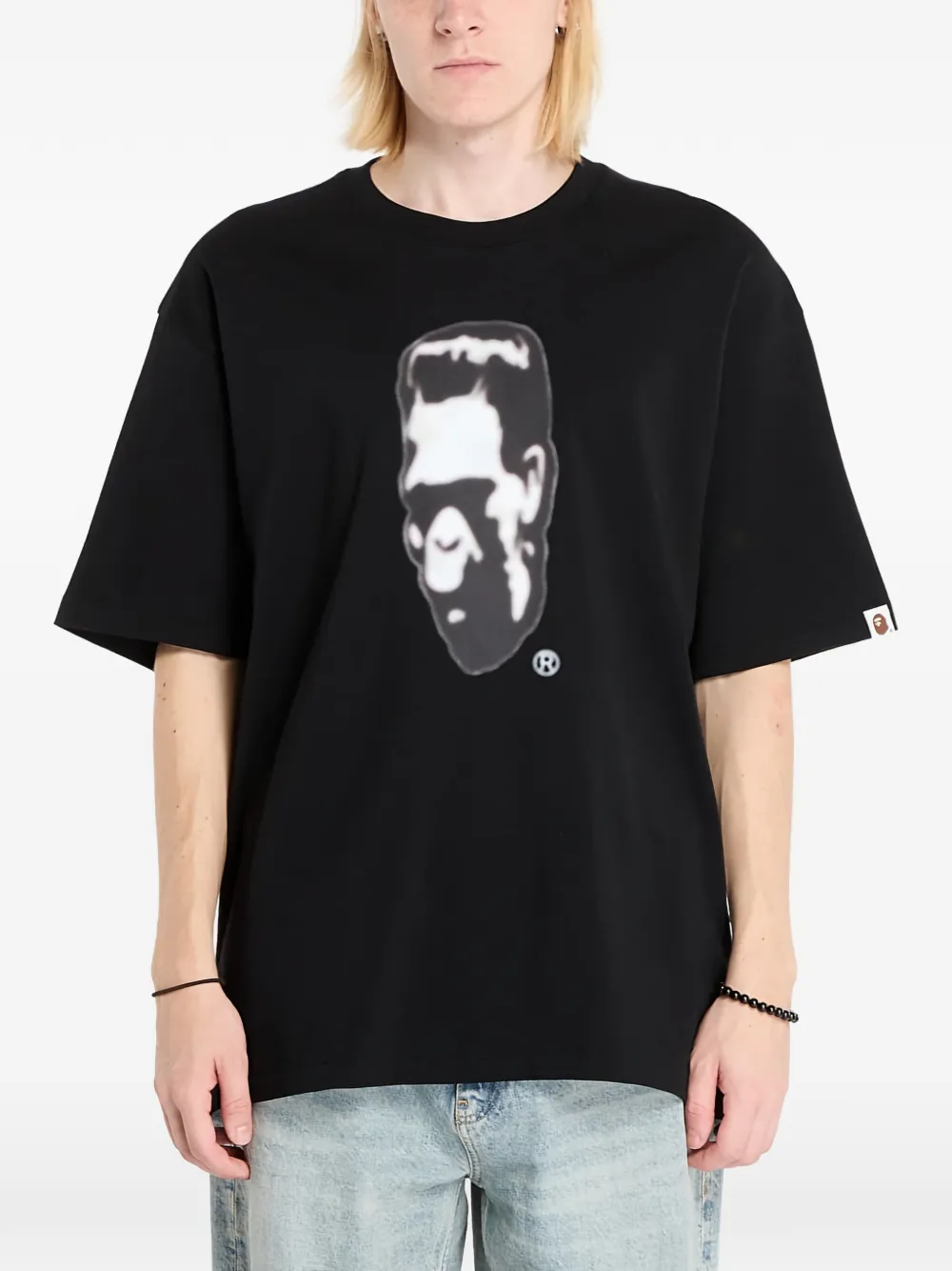 A BATHING APE® relaxed fit T-shirt - Nero