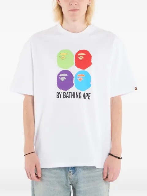 A BATHING APE® Multi Ape Head T-shirt