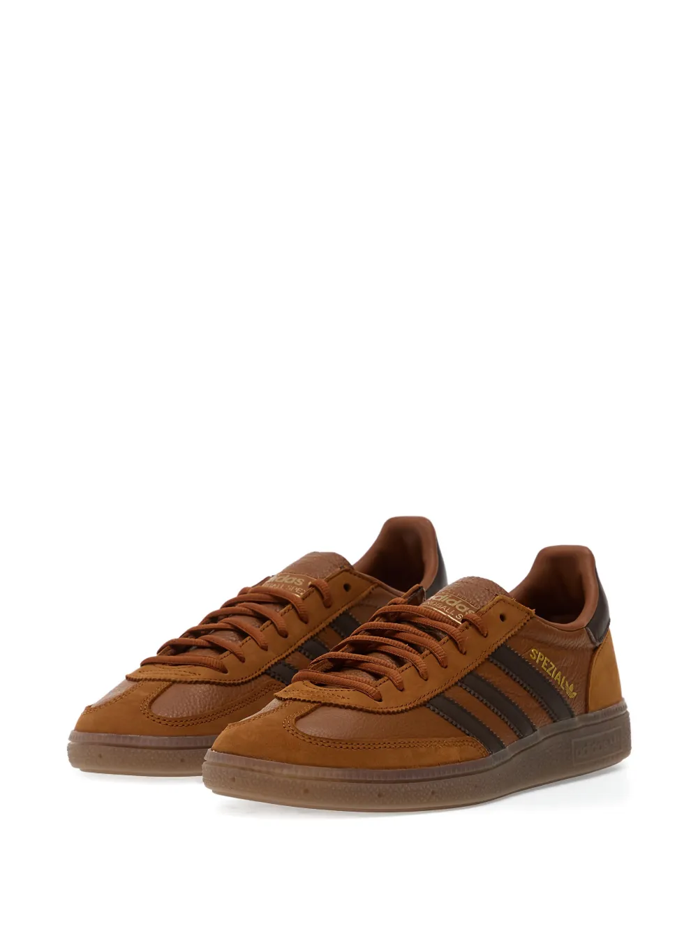 adidas Handball Spezial three-stripe sneakers Bruin