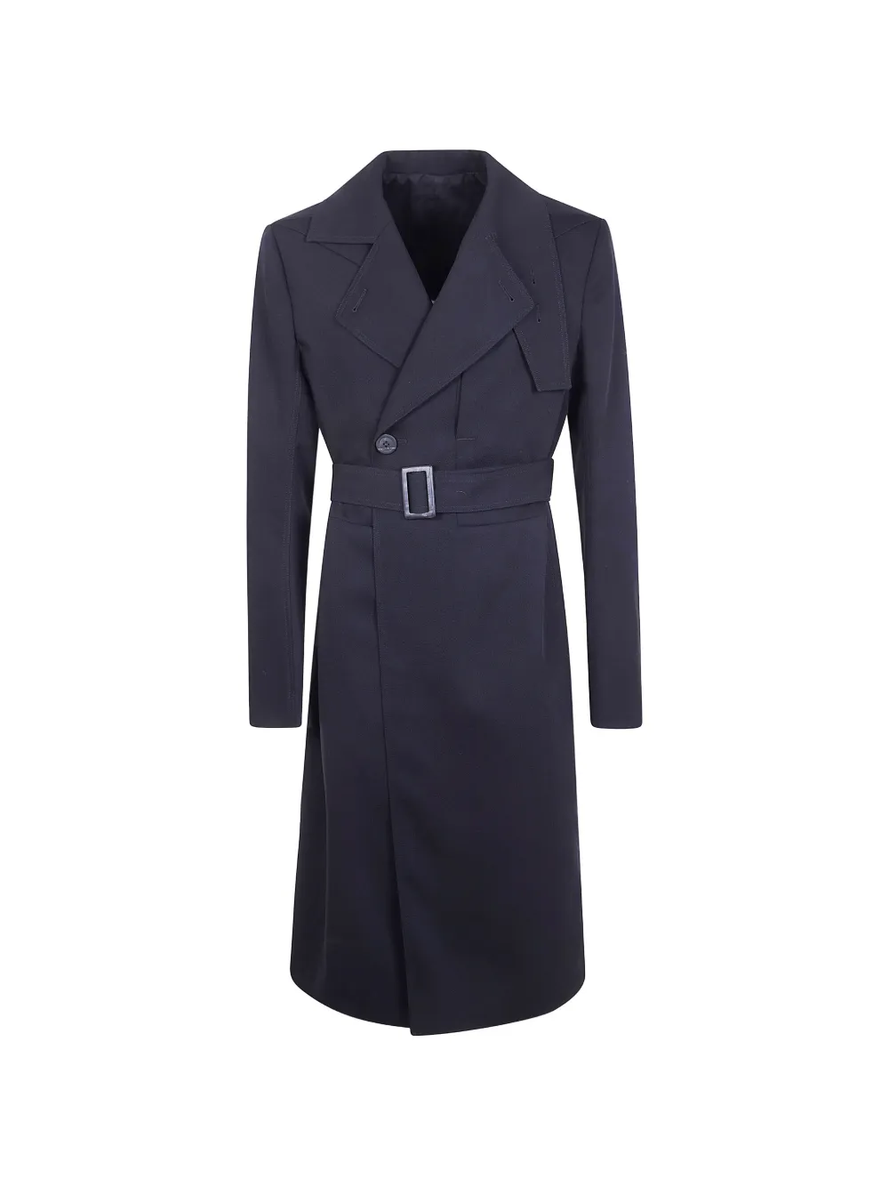 Rick Owens belted coat - Blu