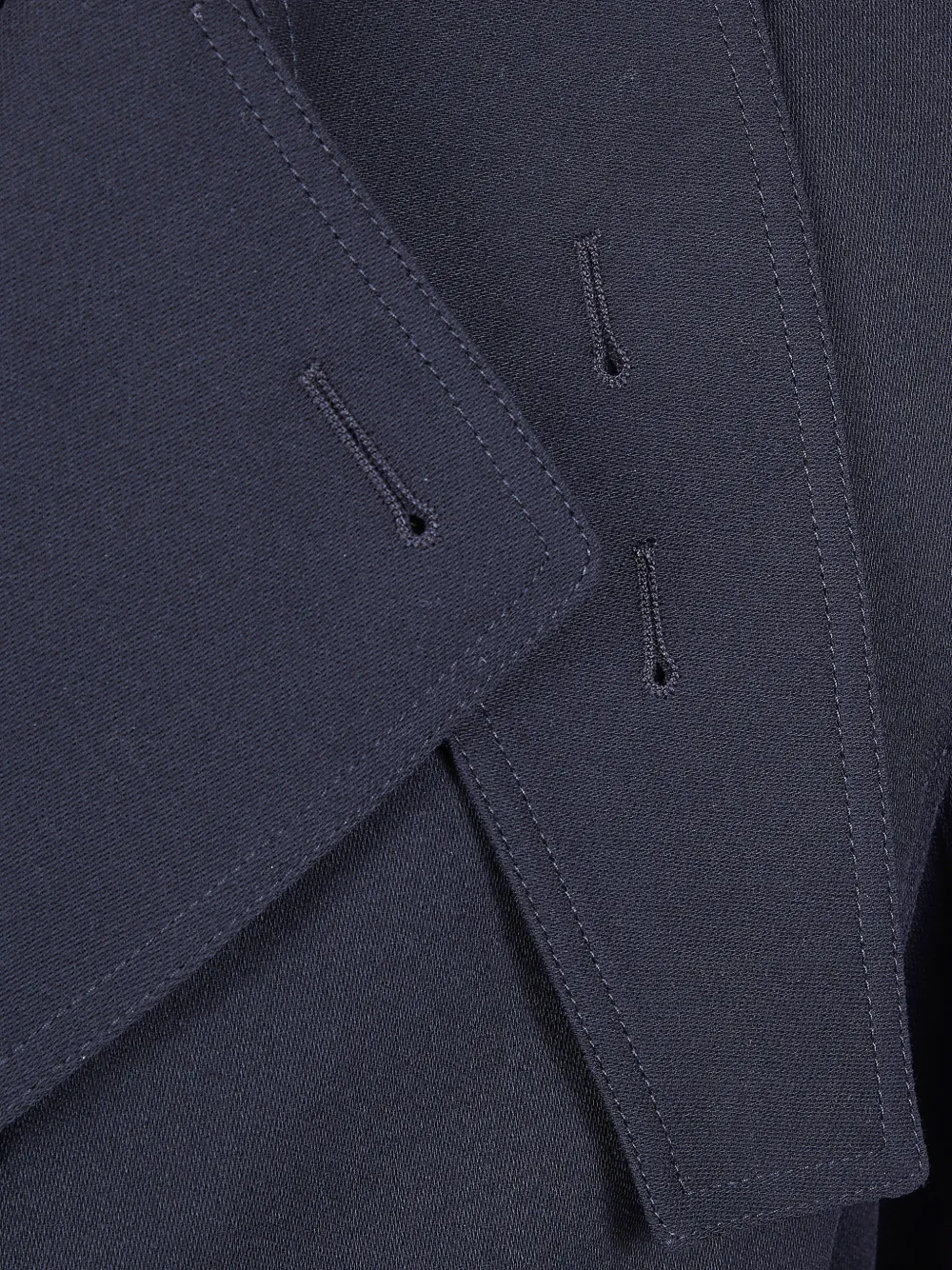  Rick Owens Belted Coat - Blue 
