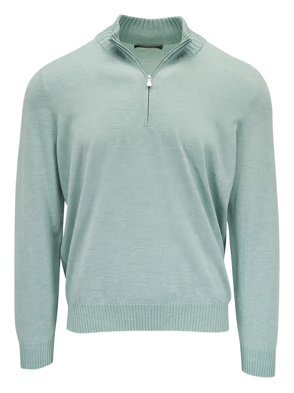 Gran Sasso quarter-zip sweater - Grün