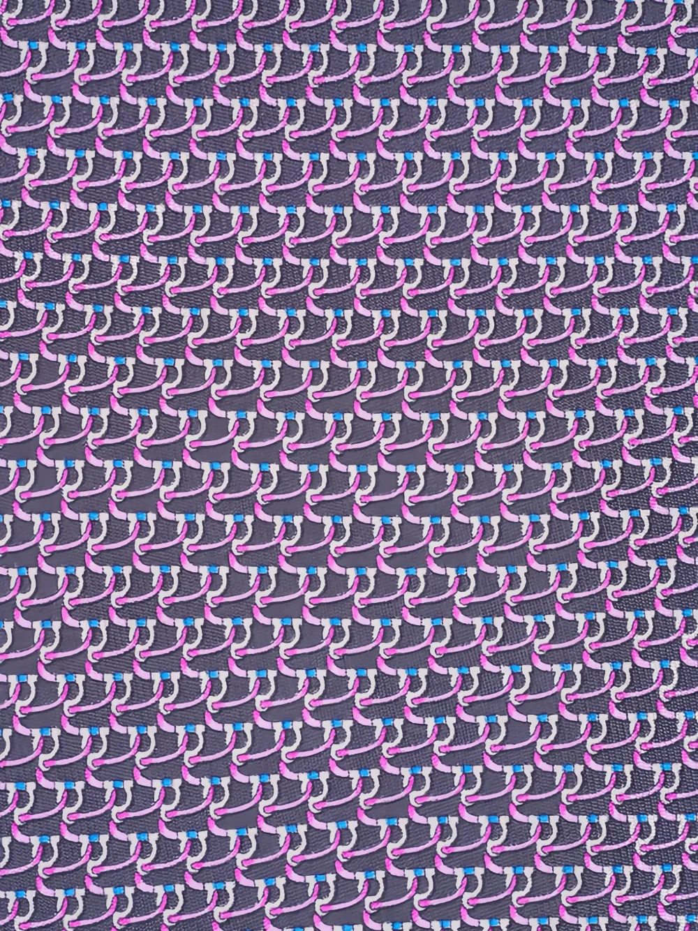 Ferragamo patterned neckwear - Paars