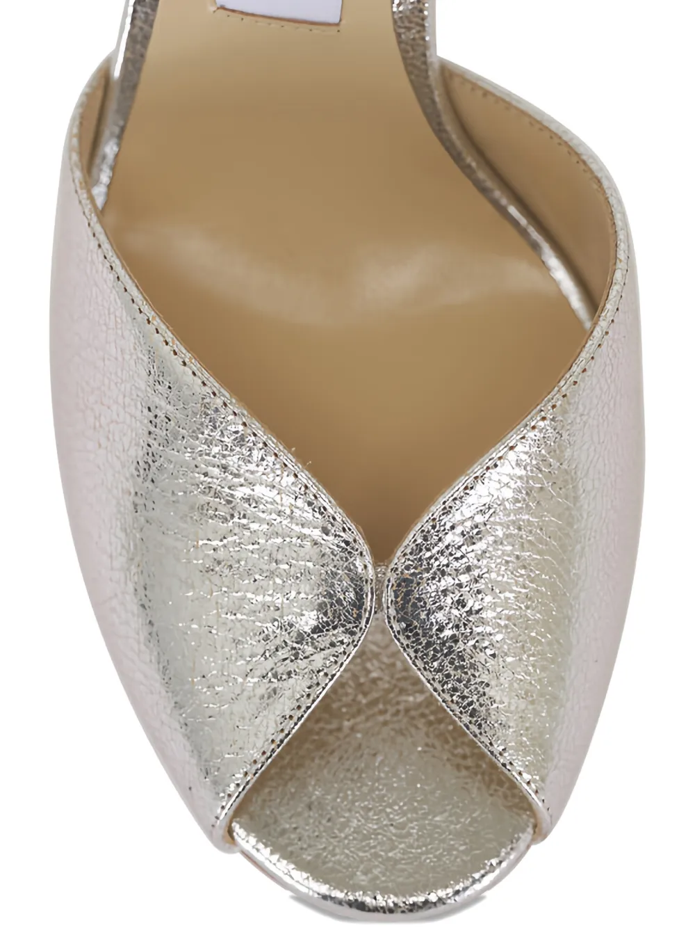 Jimmy Choo Sacaria ankle-strap heeled sandals Goud