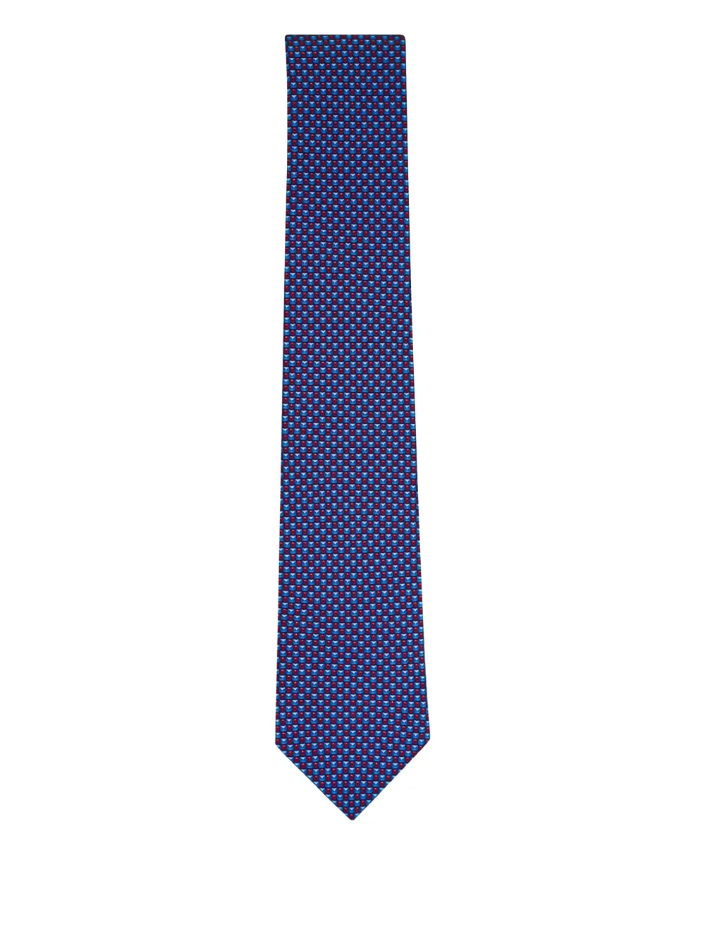 Ferragamo patterned tie | Blue | Image 1