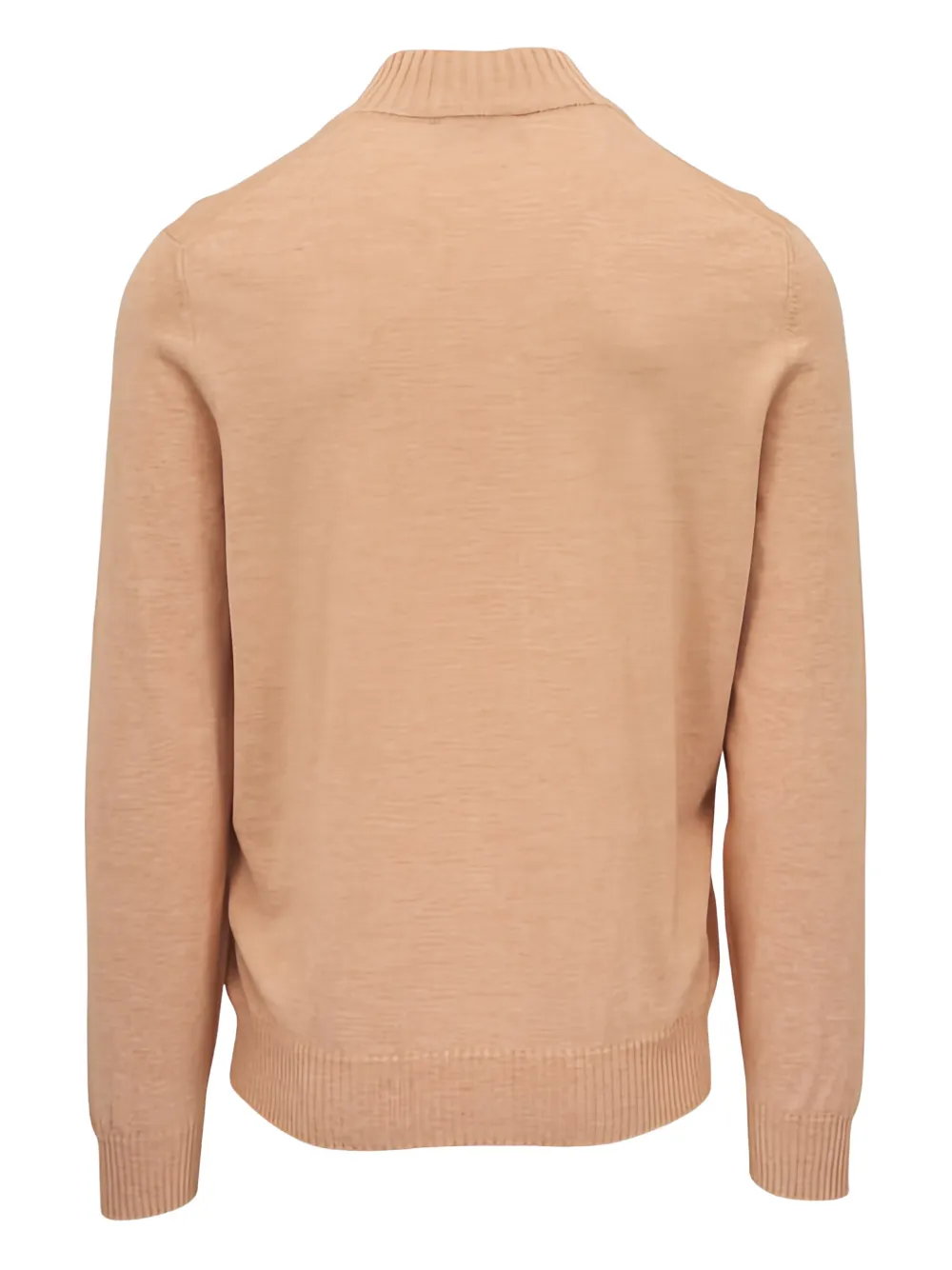 Gran Sasso zip sweater - Beige