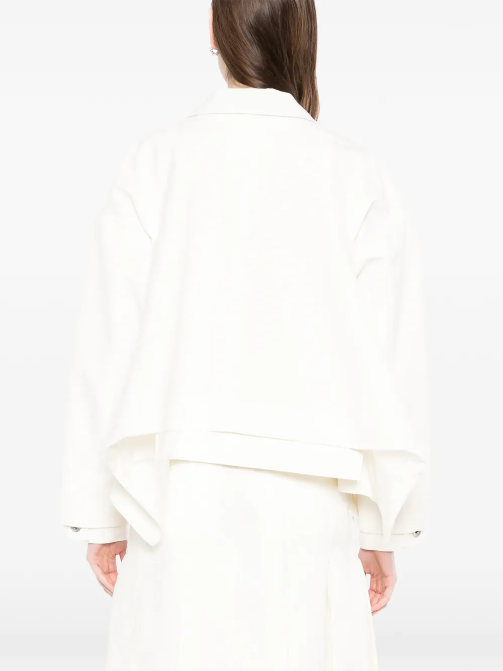 sacai Blazer met vlakken Wit