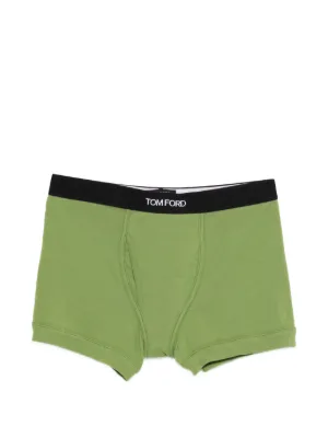 TOM FORD ロゴ ボクサーパンツ | グリーン | FARFETCH JP