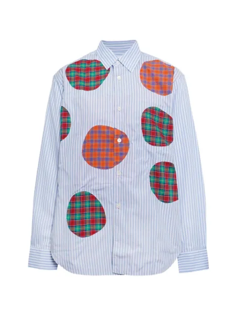 Comme Des Garçons Shirt tartan cotton shirt