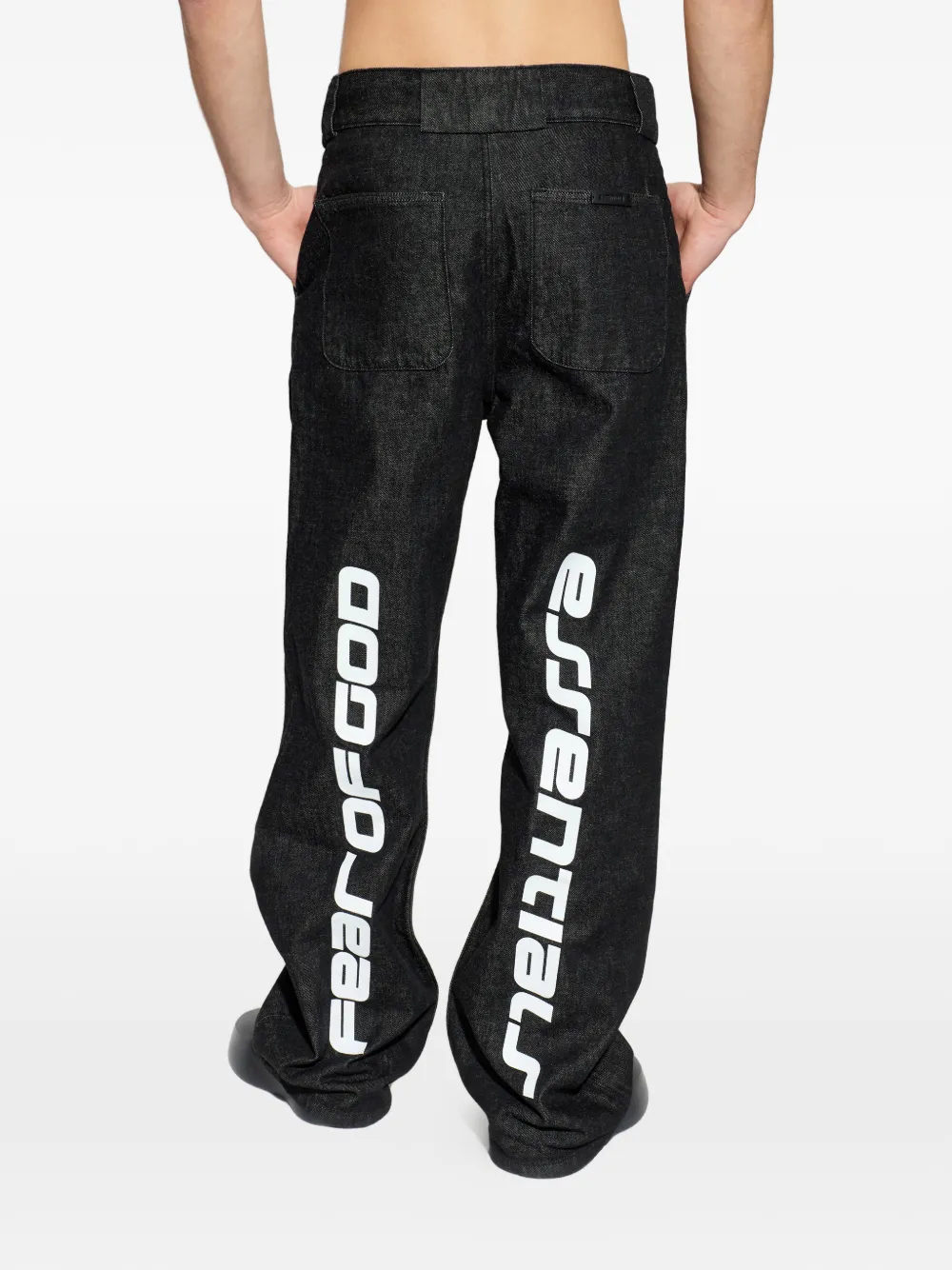 Work logo jeans