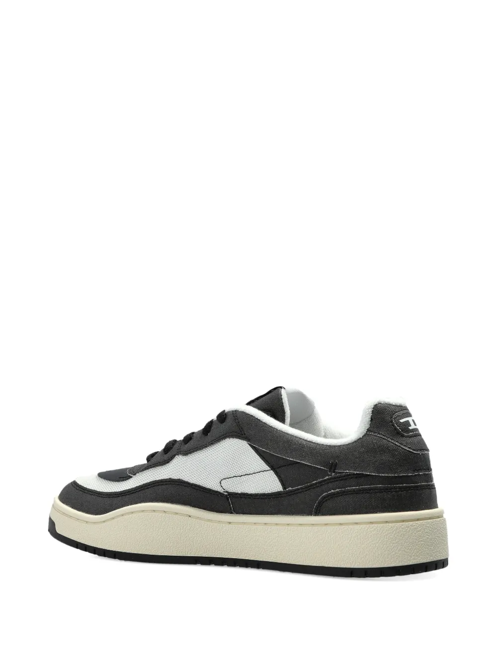 Diesel Oval skate sneakers Zwart