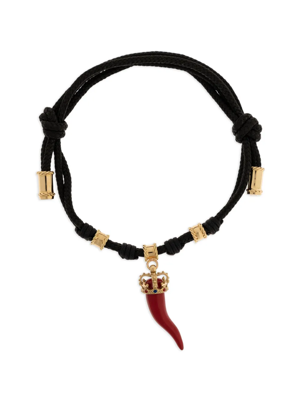 Dolce & Gabbana Good Luck charm bracelet - Nero