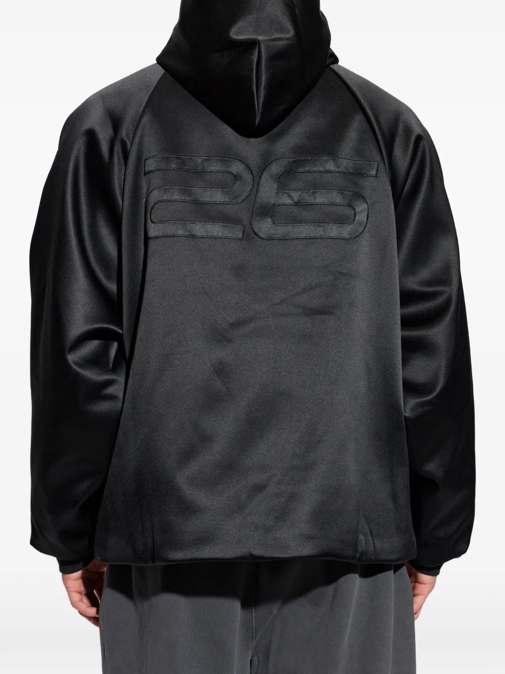 FEAR OF GOD ESSENTIALS Jack met capuchon en rits Zwart