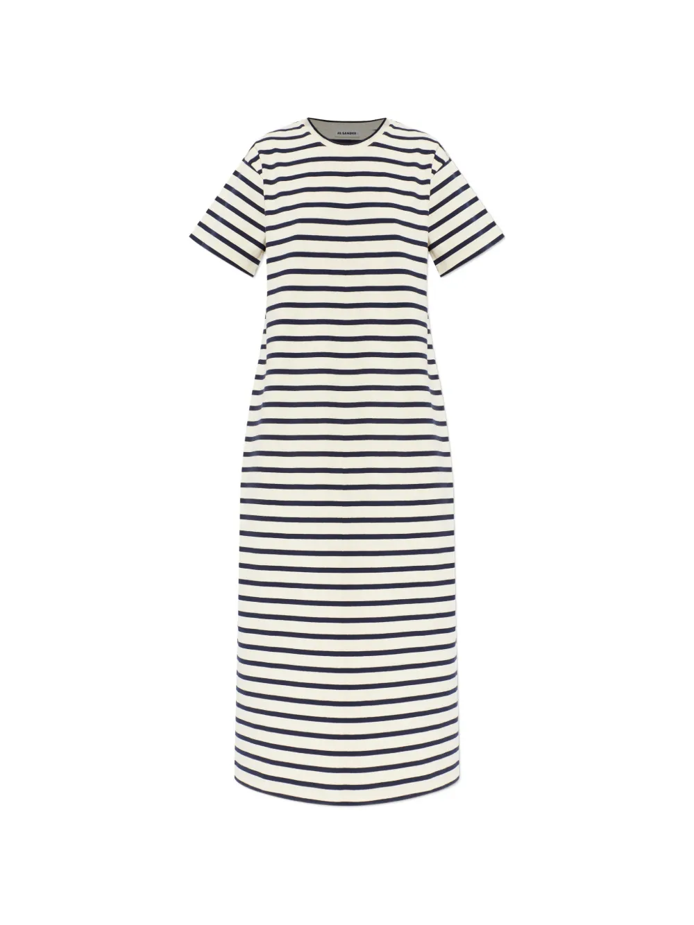Jil Sander striped maxi dress - Toni neutri