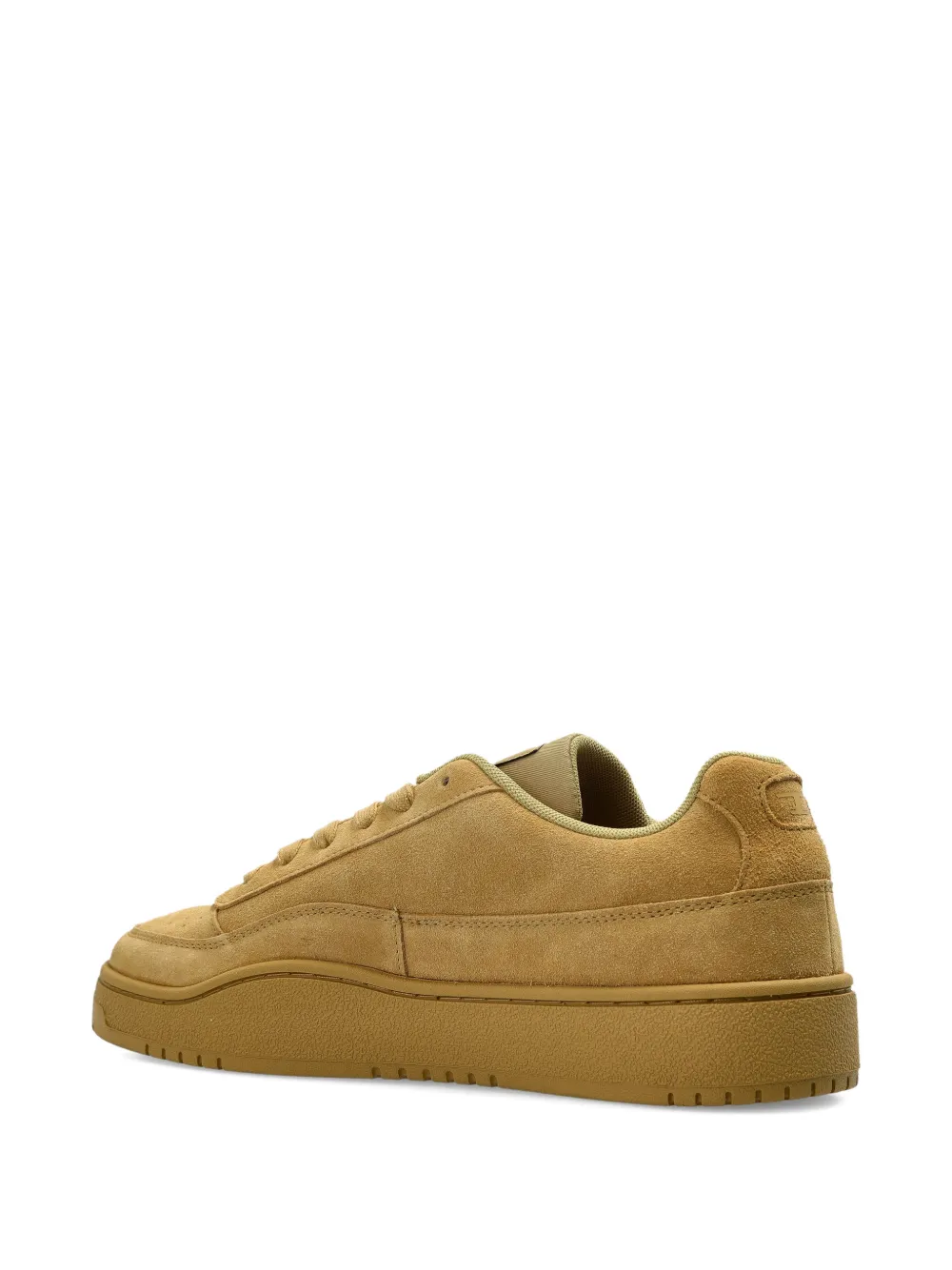 Diesel Sneakers met logopatch Beige