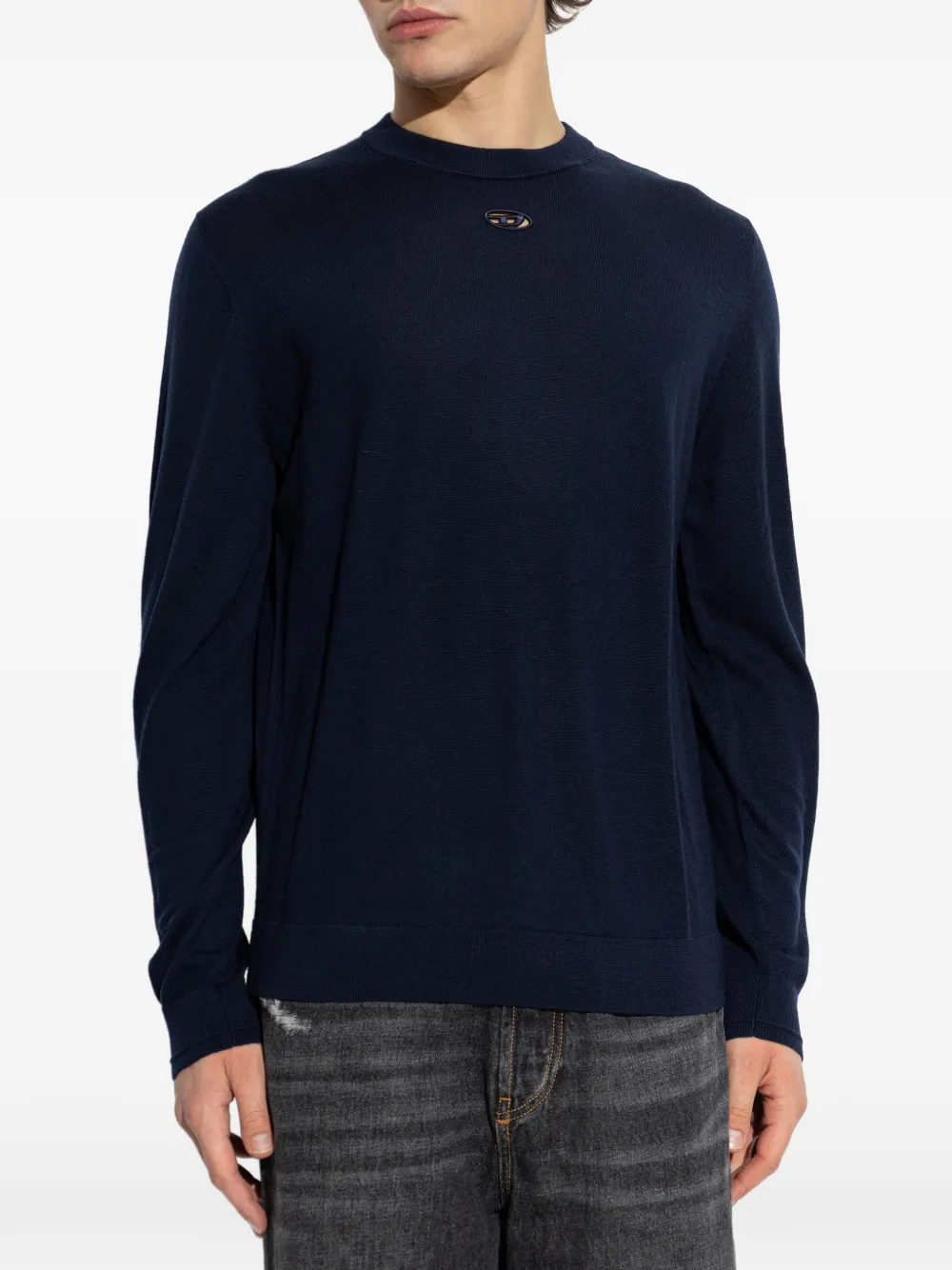 Diesel K-Valiam T-shirt met lange mouwen Blauw