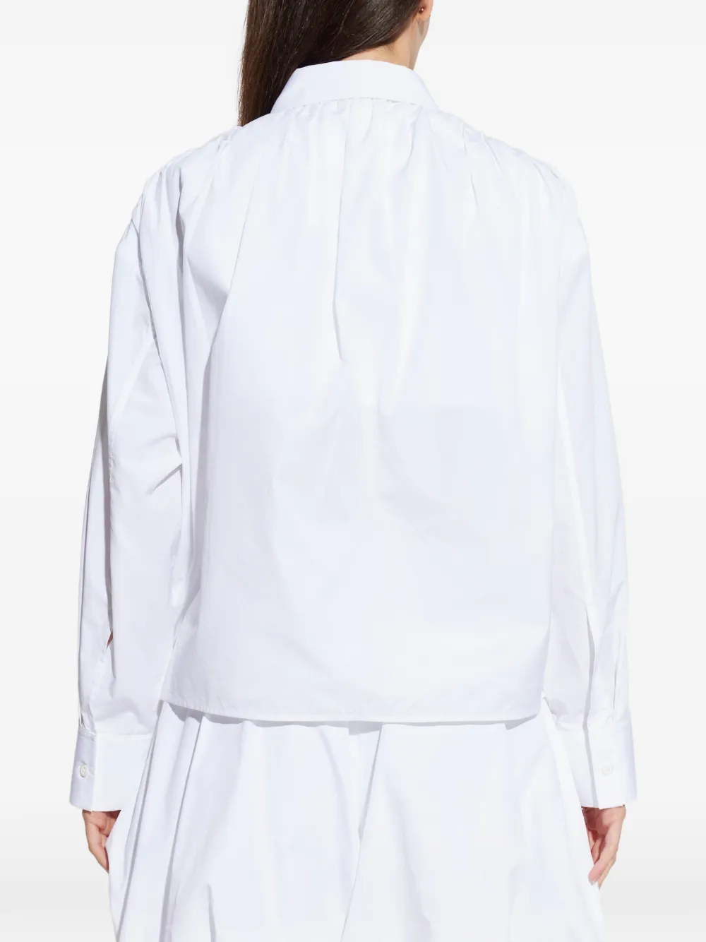 Jil Sander Katoenen blouse Wit