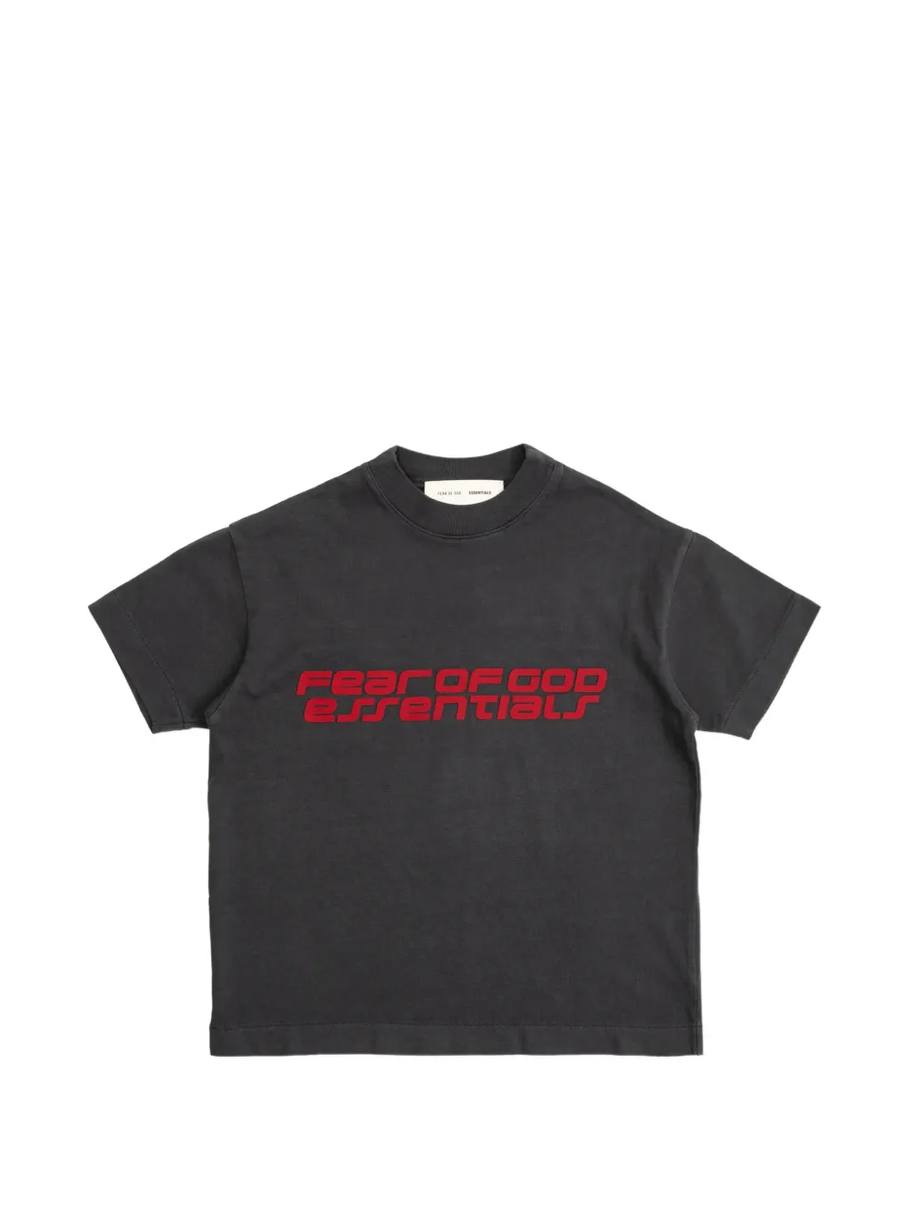 FEAR OF GOD ESSENTIALS KIDS logo-print T-shirt - Grigio