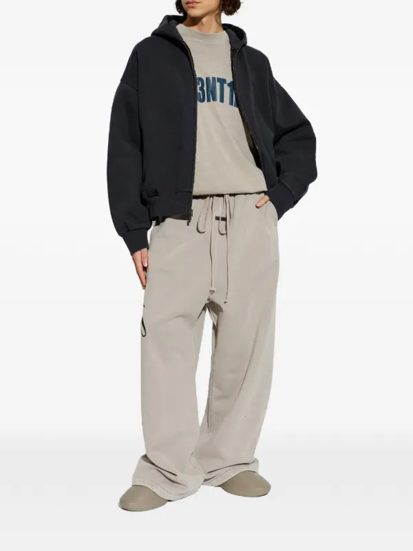 FEAR OF GOD ESSENTIALS logo-print Track Pants | Grey | FARFETCH