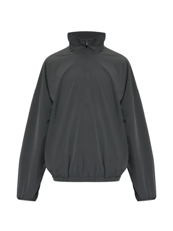 FEAR OF GOD ESSENTIALS ハーフジップ スウェットシャツ | グレー