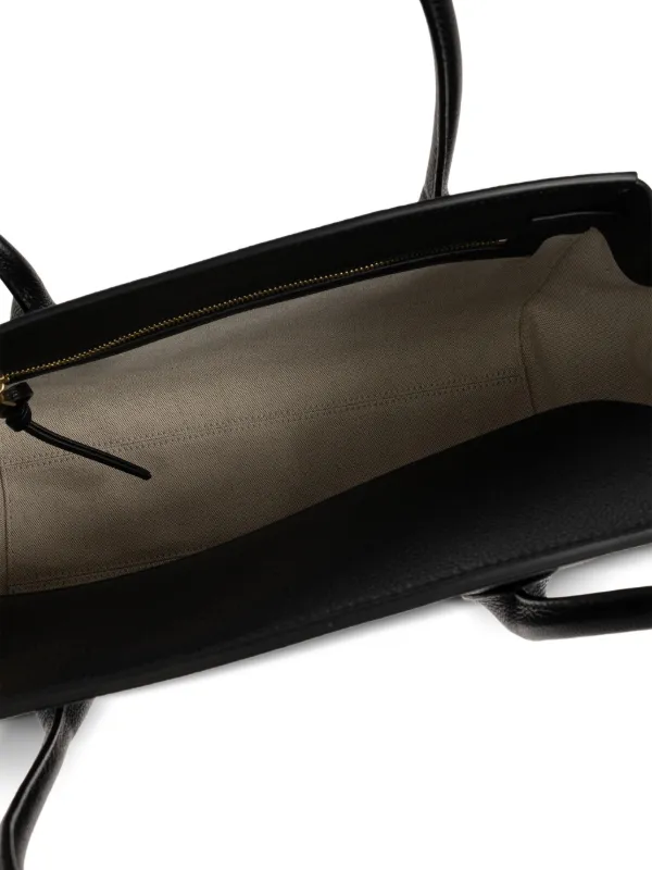 Jil Sander レザー トートバッグ | ブラック | FARFETCH JP