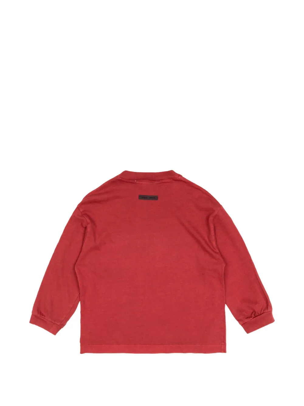 FEAR OF GOD ESSENTIALS KIDS T-shirt met logo Rood