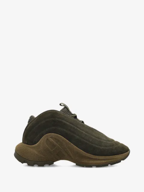Diesel S-D-Runner X suede panelled sneakers