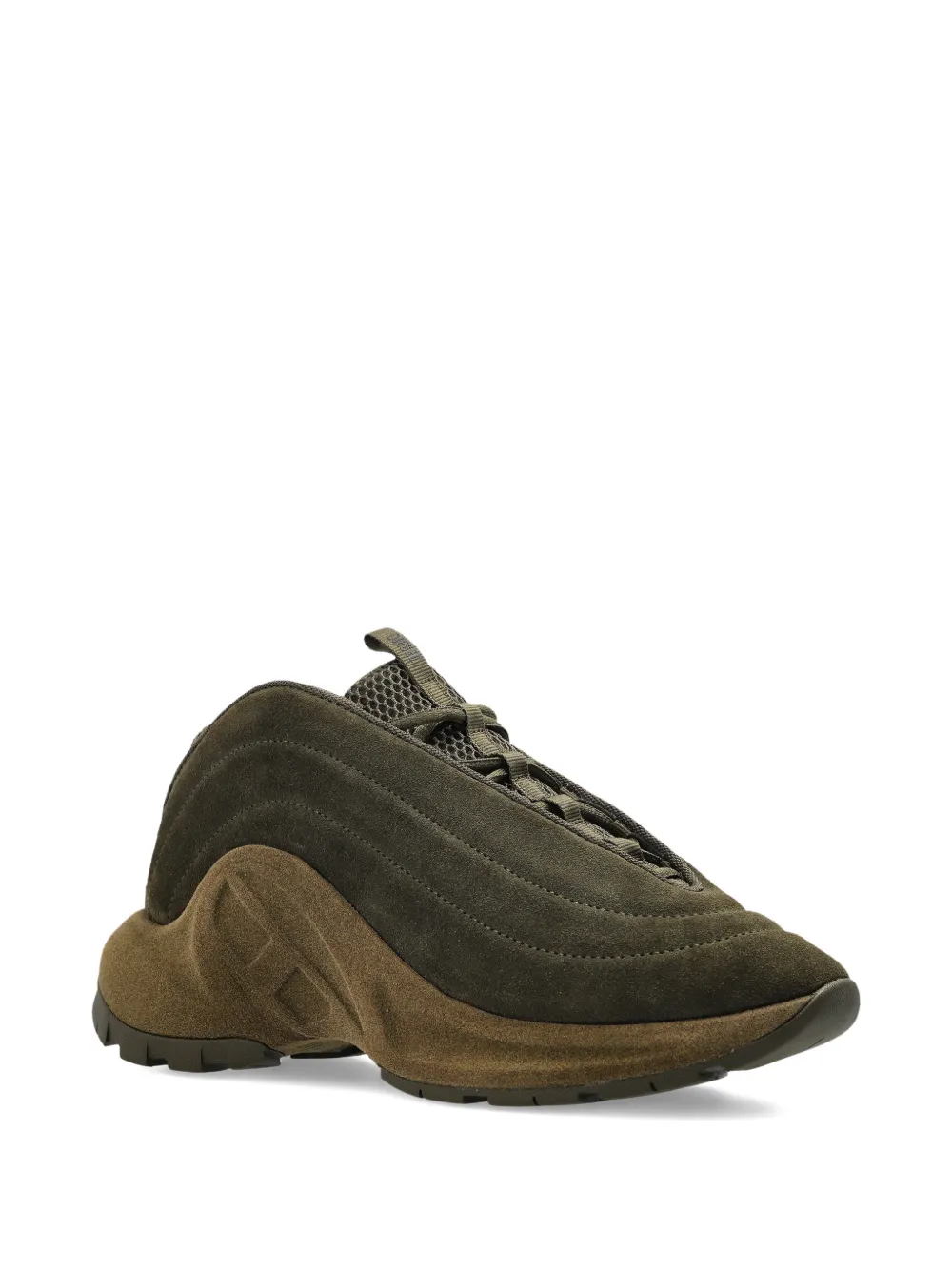 Diesel S-D-Runner X suede panelled sneakers | Low-Tops | Image 2