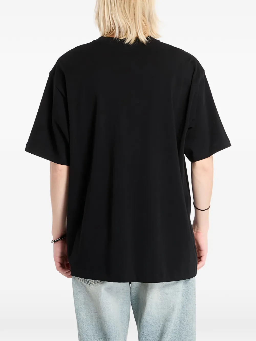 A BATHING APE T-shirt met print Zwart