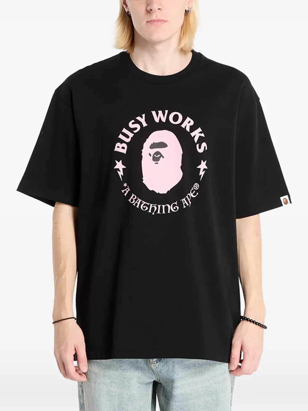A BATHING APE® relaxed fit T-shirt - Nero