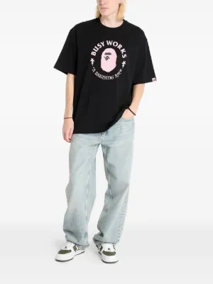 SAINT MXXXXXX logo-print Cotton T-shirt | グレー | FARFETCH JP