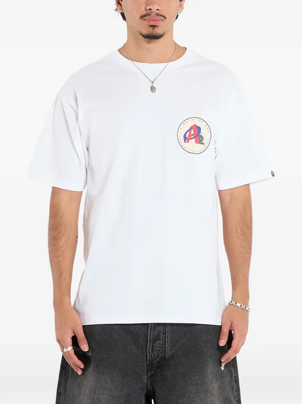 A BATHING APE® Ape Transit Authority T-shirt - Bianco