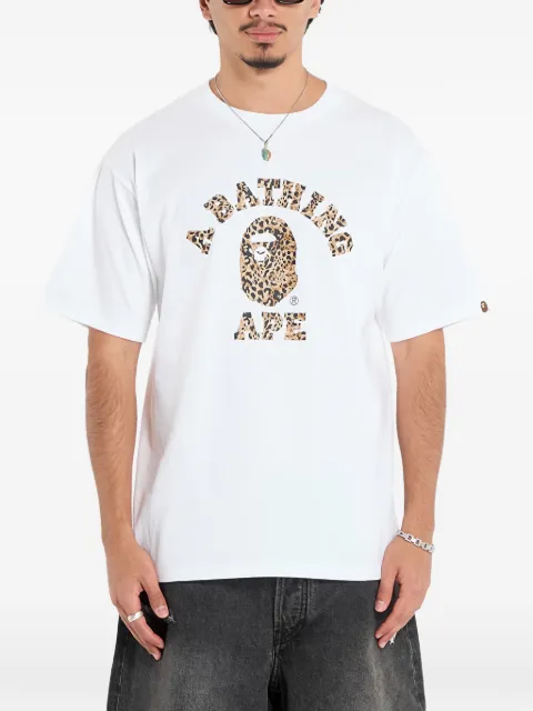 A BATHING APE® Camiseta Ape Wild animal print