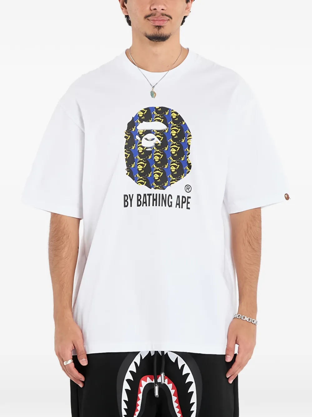 A BATHING APE® Ape Headt T-shirt - Bianco