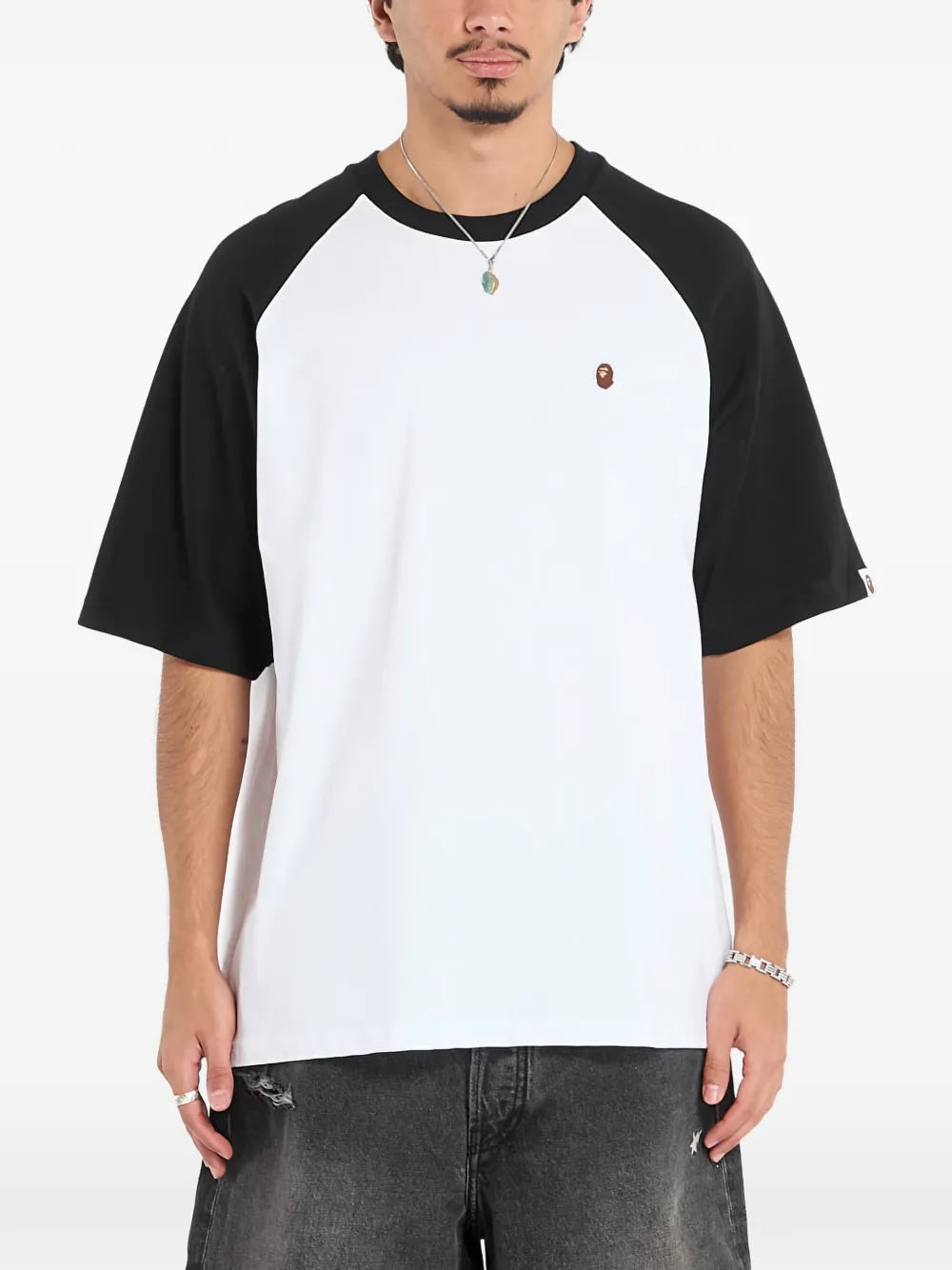 A BATHING APE® relaxed-fit T-shirt - Bianco