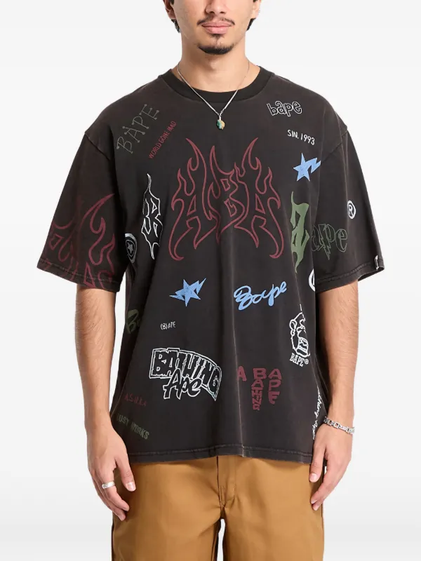 A BATHING APE Hypefest Tee Tシャツ L A BATHING APE® Carp Streamer By Bathing Ape Tee | Bape official