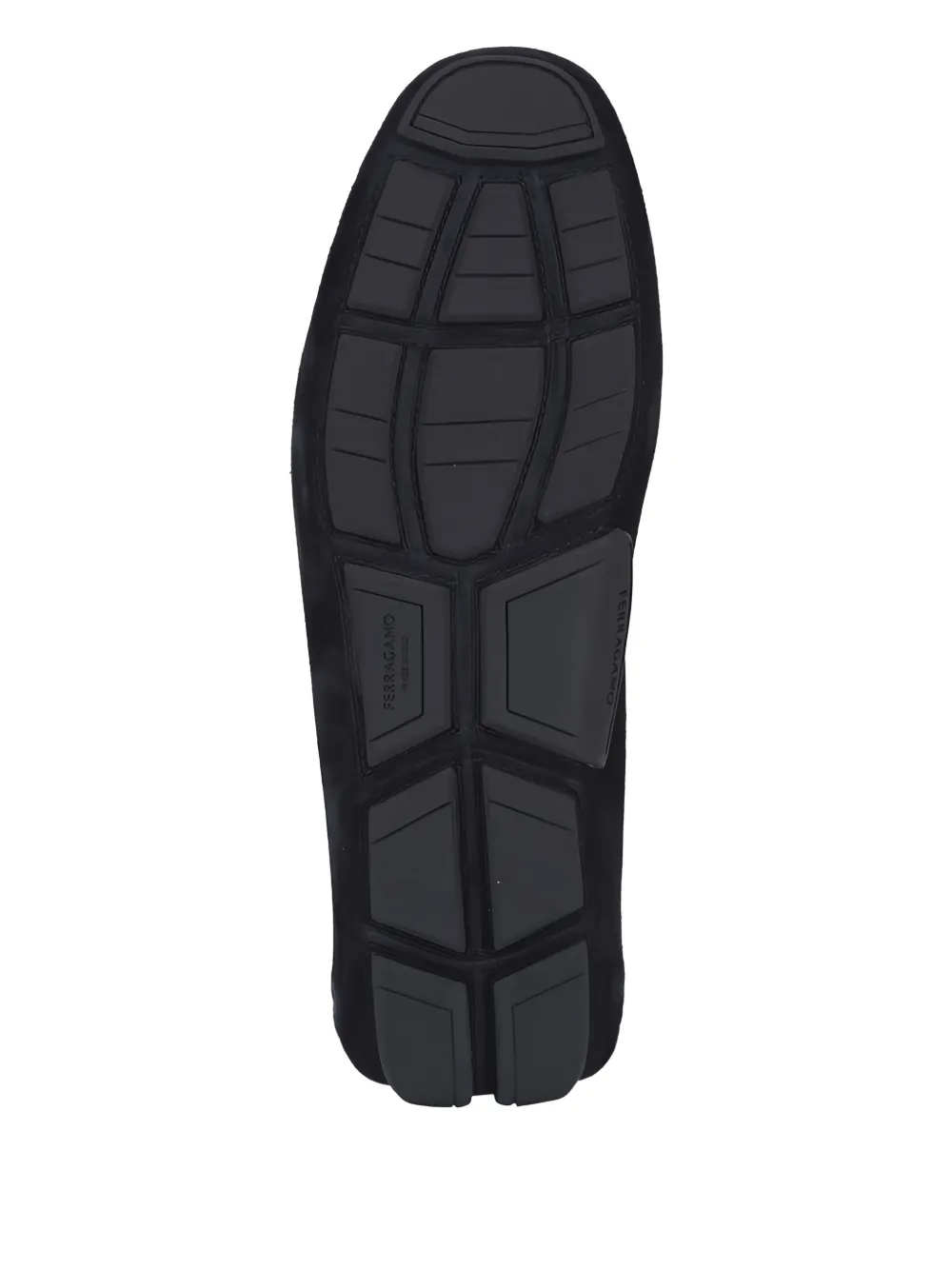 Ferragamo Penny bar drivers loafers Blauw